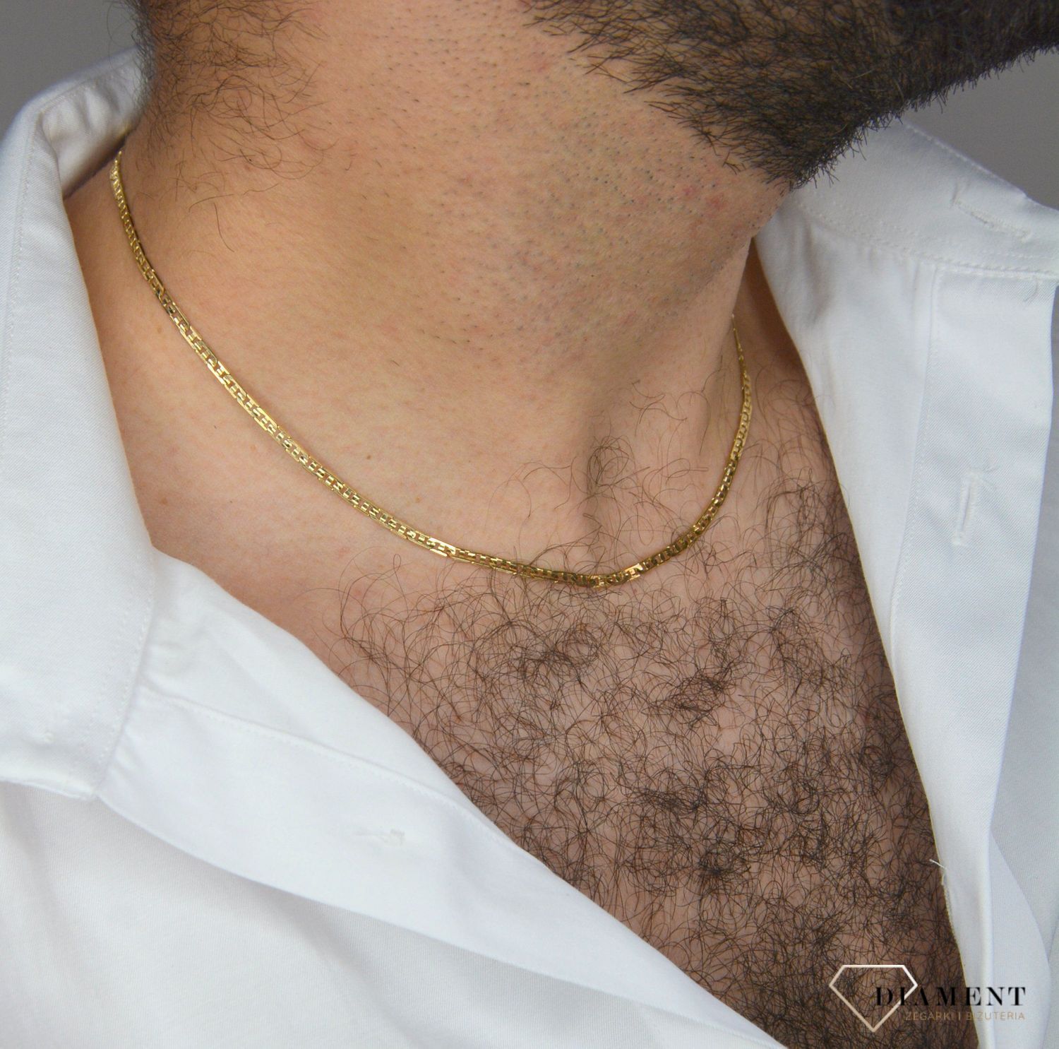 Złoty łańcuszek 333 marina 3 mm DIA-LAN-1458-333 3mm.jpg